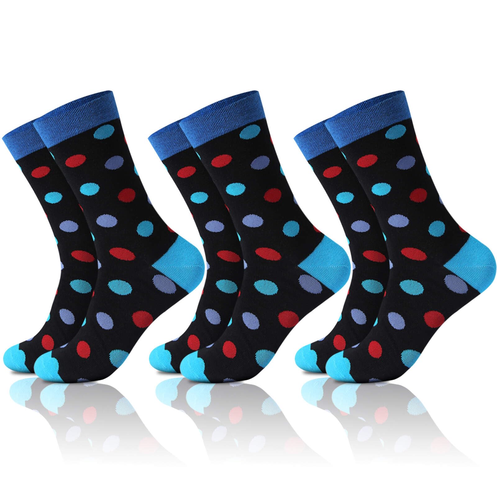 Fashion Crew Cotton Socks for Women Thin Cozy Casual White Black Gray Mixed Colors multiple Patter Dress size 7-9/9-11