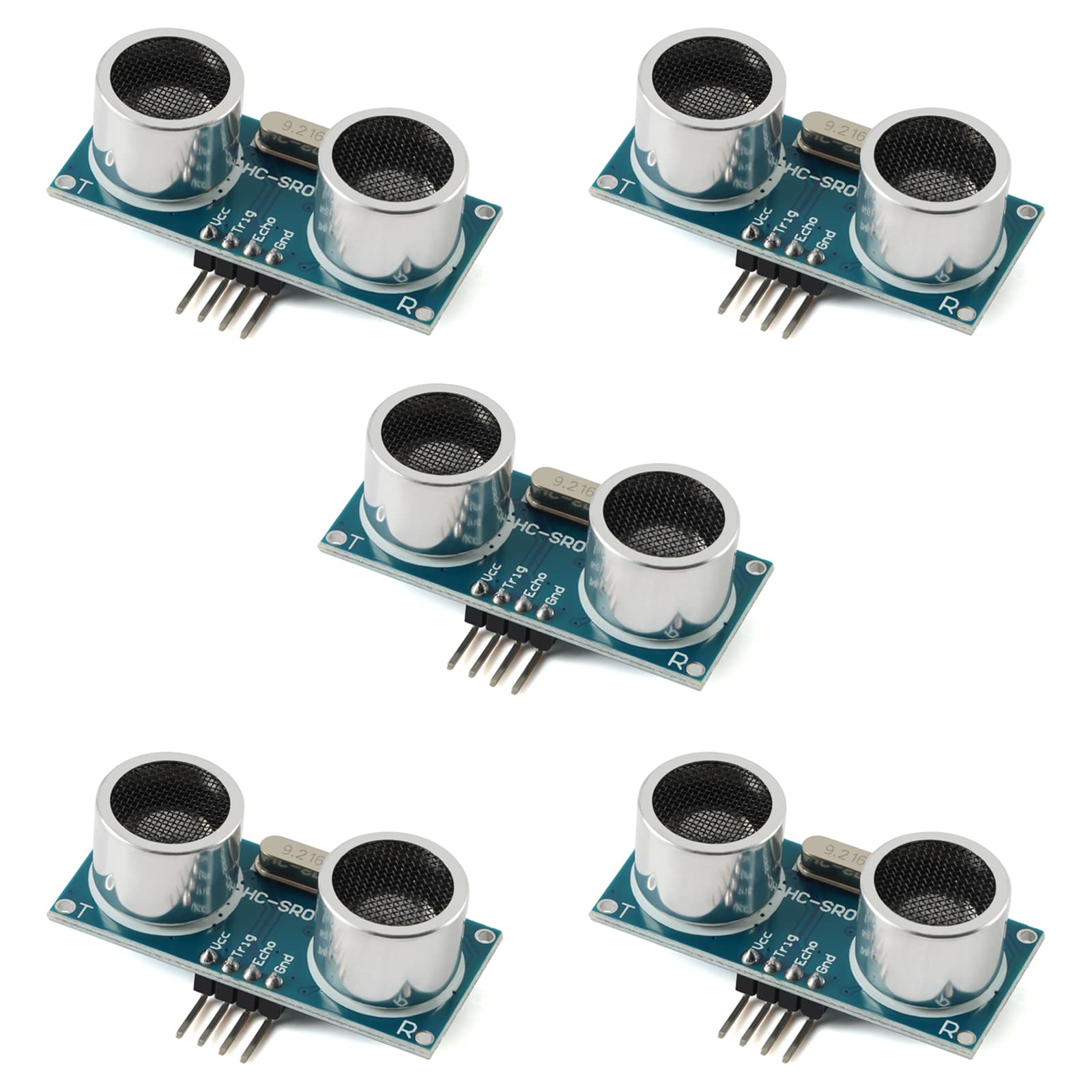 Lidar Sensor 5Pcs Sensor Blocks Module Kit HC-SR04 Distance Sensor With ...