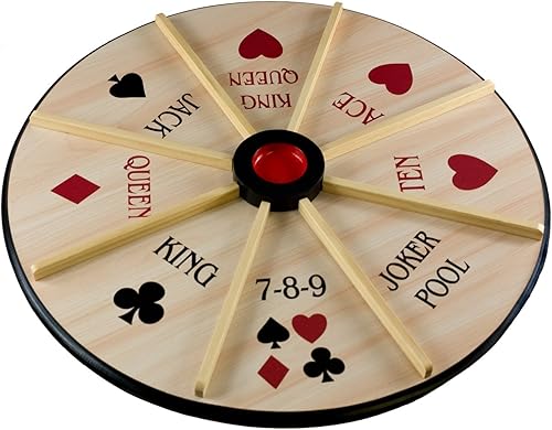Miniatura 7 de Sterling Games - Tabla de juegos de madera con diseño de Michigan Rummy 152in