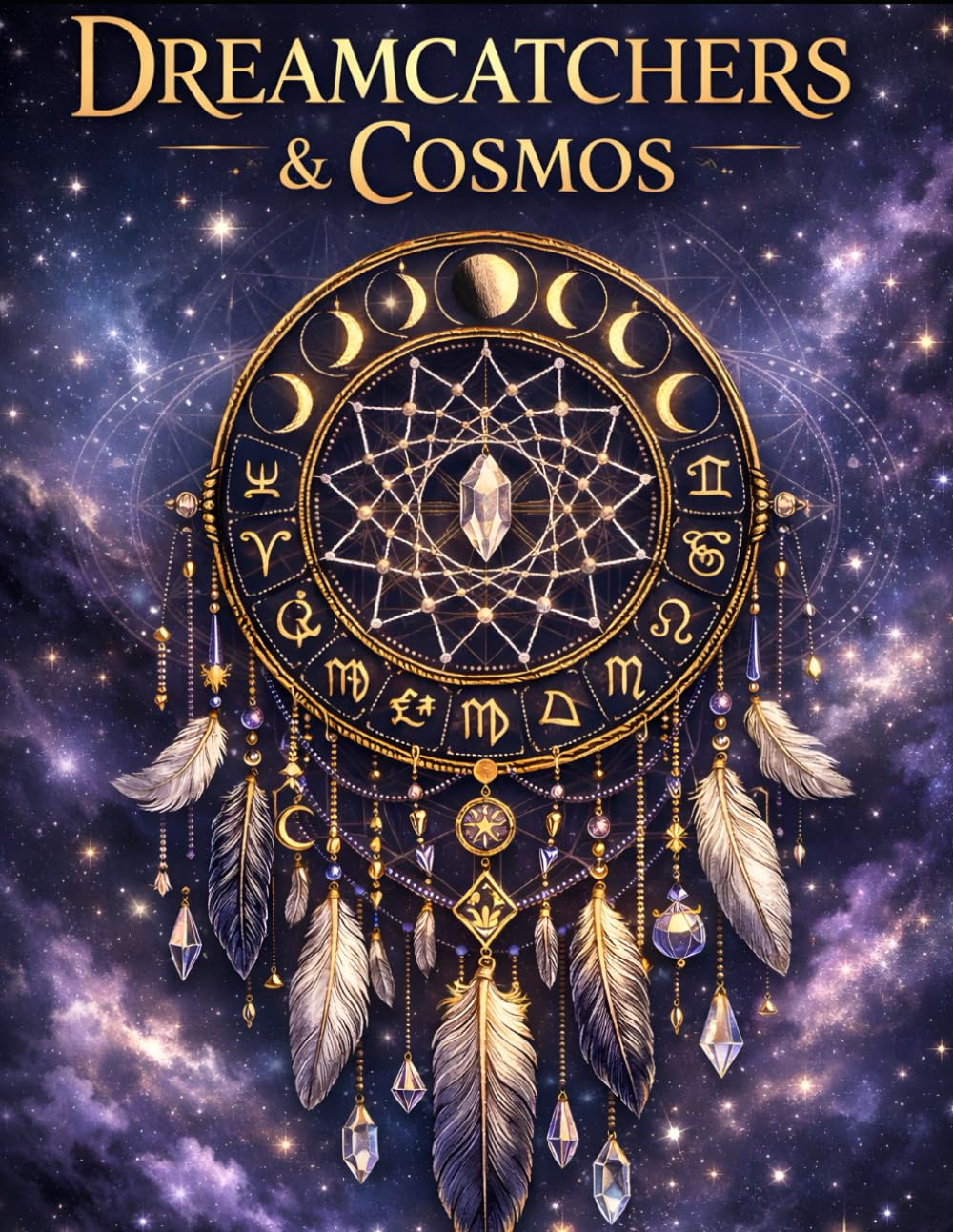 Dreamcatchers & Cosmos: Adult Coloring Book for Relaxation and Mindfulness (Dreamcatchers Collection)