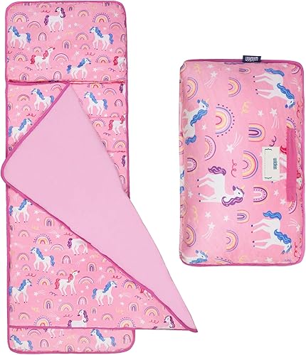 Wildkin Tapete de felpa para siesta para niños pequeños y niñas, el mejor tapete de felpa para siesta para niños, perfecto para guardería y