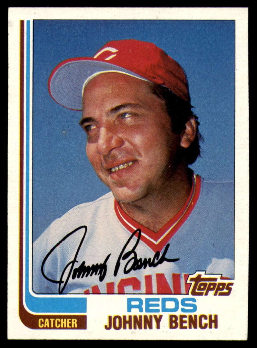 Amazon.com: 1982 Topps Baseball #400 Johnny Bench Cincinnati Reds