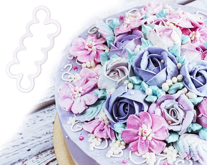 Molde para Rosas de Fondant Penta Angel 3 Piezas Plástico miniatura 6