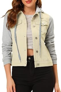 Allegra K Damen Coat Erbsenmantel