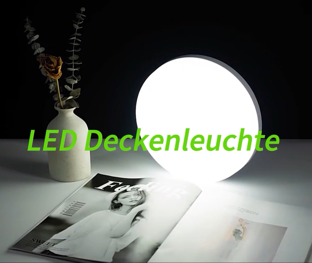 LED Deckenlampe 36W – 4000LM, 6500K, 38x5 Cm, IP44 Wasserdicht, Für Bad, Küche, Wohnzimmer