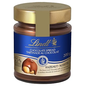 Lindt Hazelnut Milk Chocolate Spread, 200g/7.1 oz. {Imported from Canada}