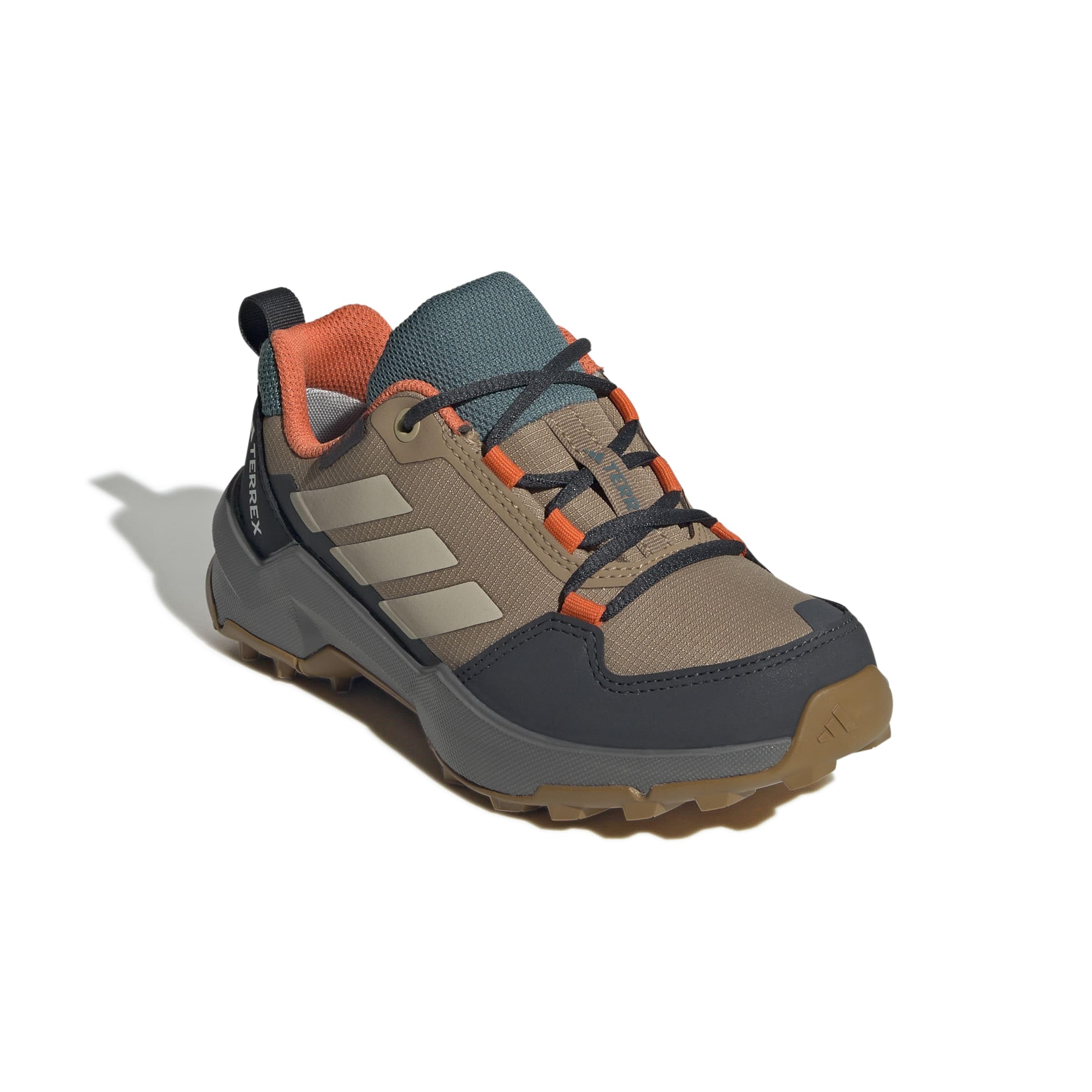 adidas Uniseks - dzieci Terrex Ax4R RAIN.RDY Hiking Shoes Kids, cardboard/savannah/semi impact orange, 39 1/3 EU