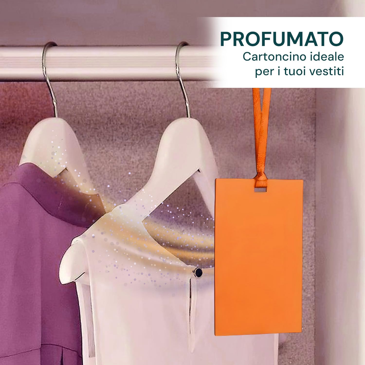 Avilia Carta Profumata Deodorante per Cassetti e Armadi agli Agrumi - Fresca Fragranza, Durata 4/5 Settimane