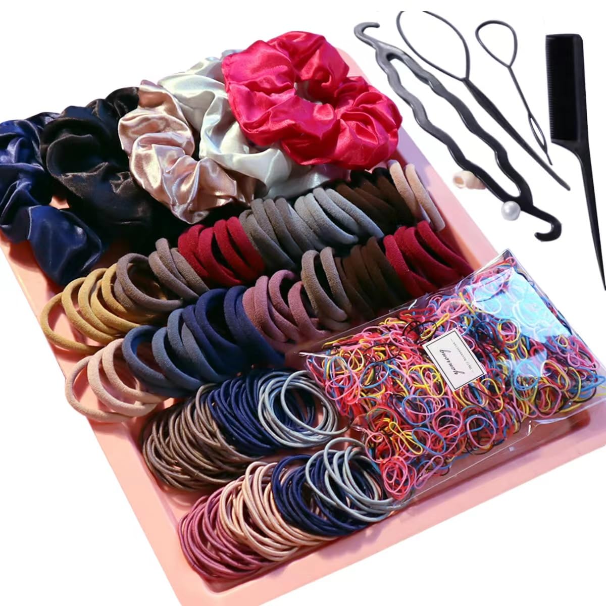 YANRONG 1159PCS Hair Accessories for Woman Set Seamless...