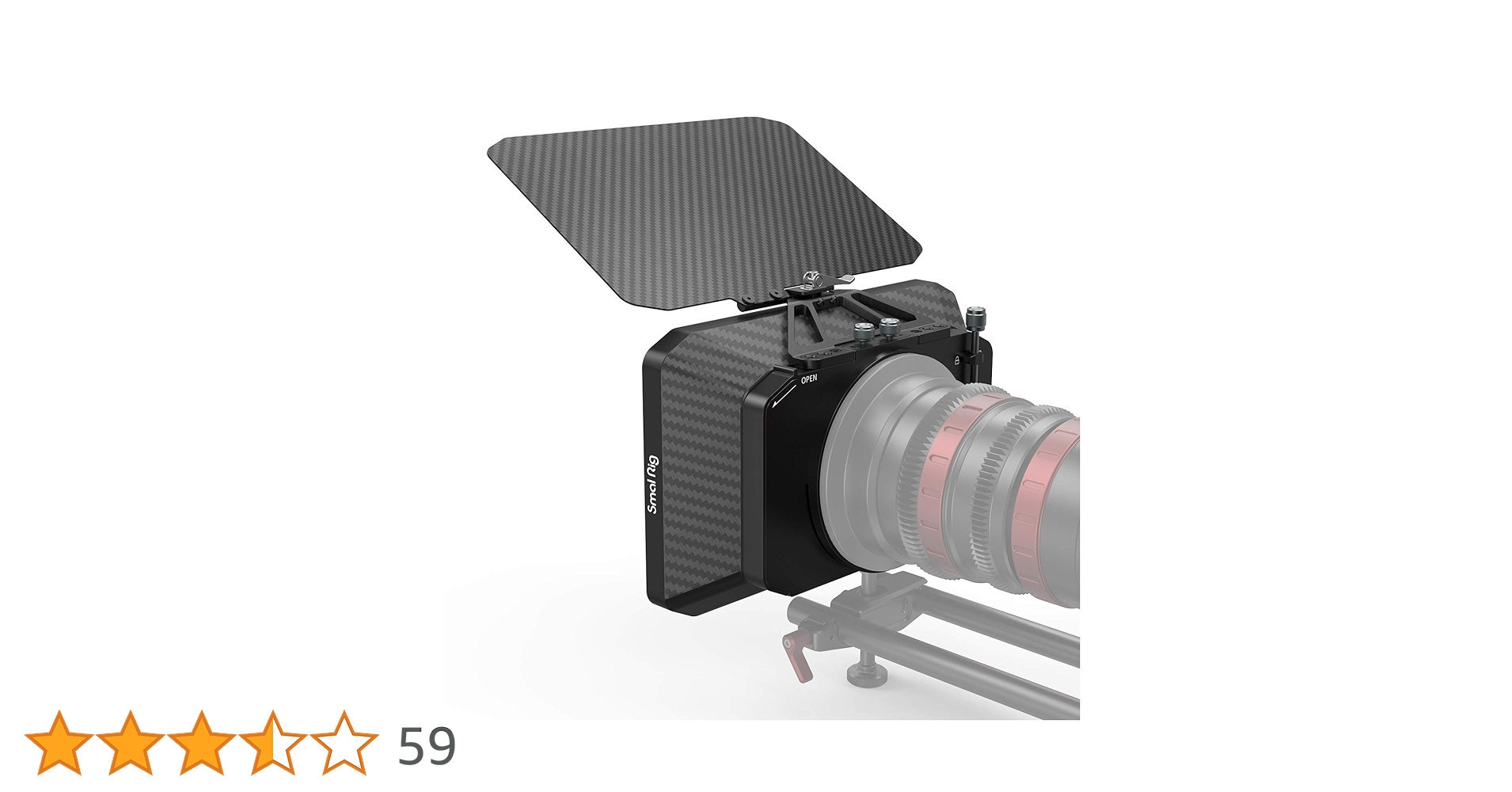 SmallRig マットボックス 2660 - 使用品 (良好な状態) Amazon | SmallRig 軽量マットボックス レンズフード LCDサン