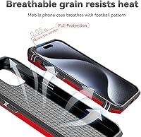 Vista 7 de SunStory Funda compatible con iPhone 15 Pro Max con protector de pantalla HD, cubierta de cámara deslizante y soporte de anillo giratorio