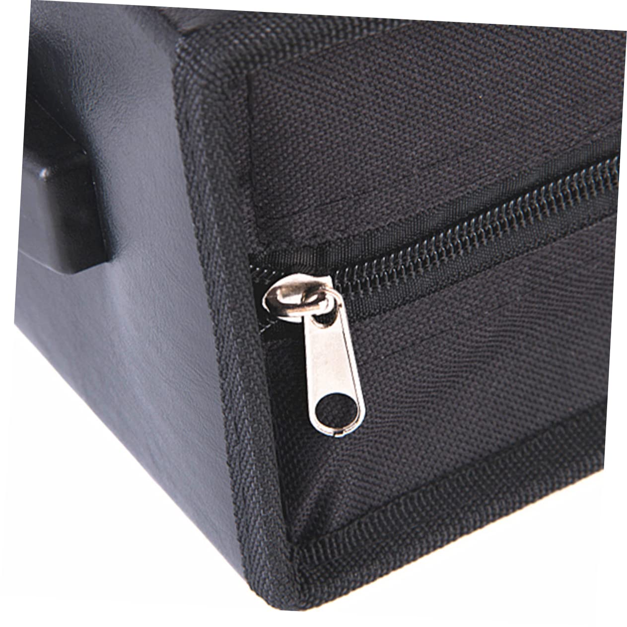 ORFOFE Borsa per CD e Dvd Auto Slot Organizer Custodia Scatola di Ricambio in Tela Cerniera Pratica per Conservare CD e Dvd Bianca