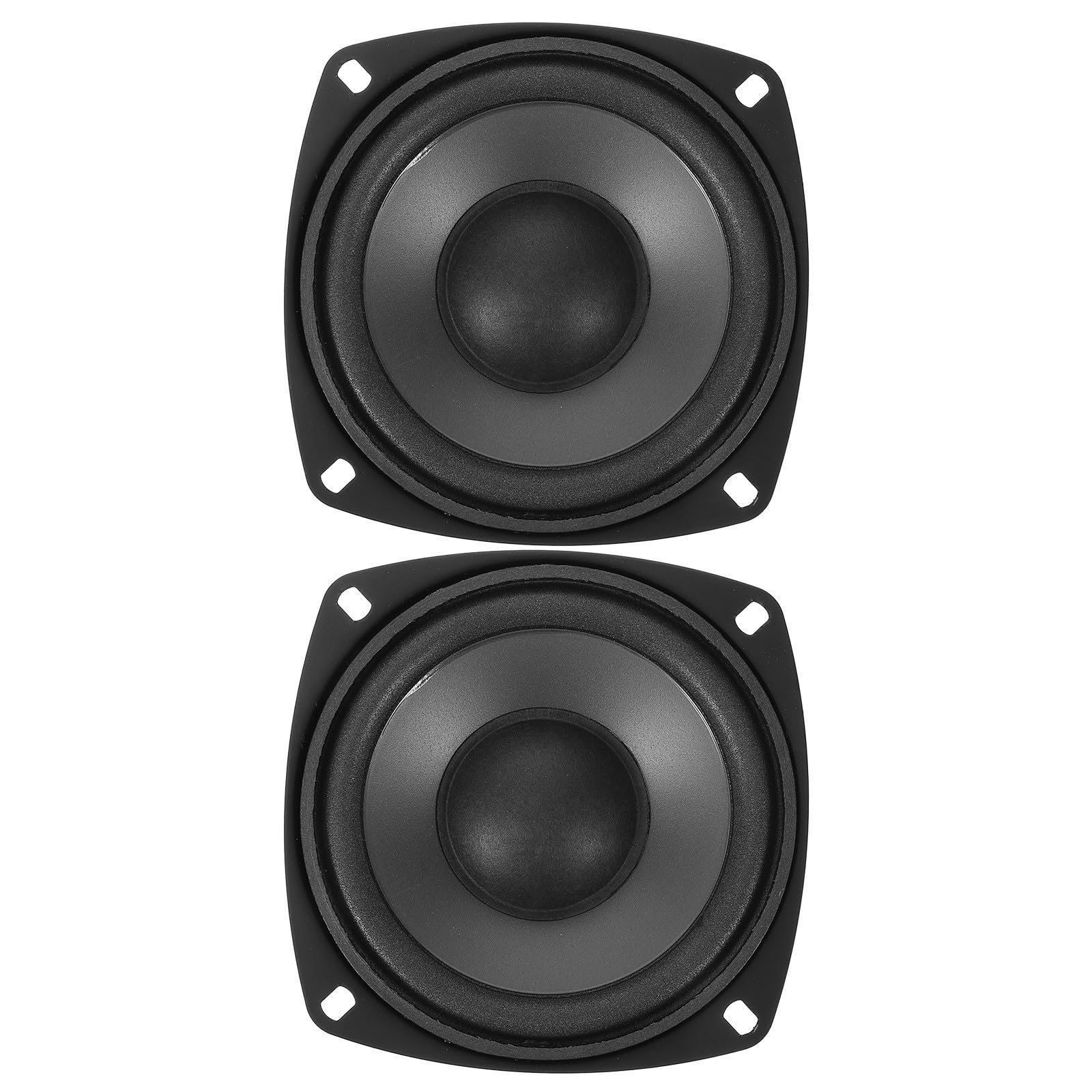 USHOBE Bocina Coaxial para Coche 600w 12v 4 Ohmio, Hierro PP Negro