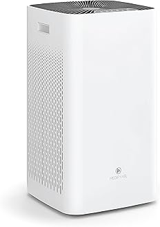 MA-112 V2.0 Air Purifier with H13 HEPA filter - a higher grade of HEPA | Covers 2,400 sq ft - Allergies, Smog, Odors, Smoke, Pets Dander, Dust | Dual intake with 2 filters