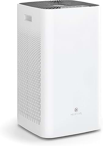 Medify MA-112 Air Purifier V30 with True HEPA H13 Filter|5,948 ft Coverage in 1hr for Smoke, Wildfires, O