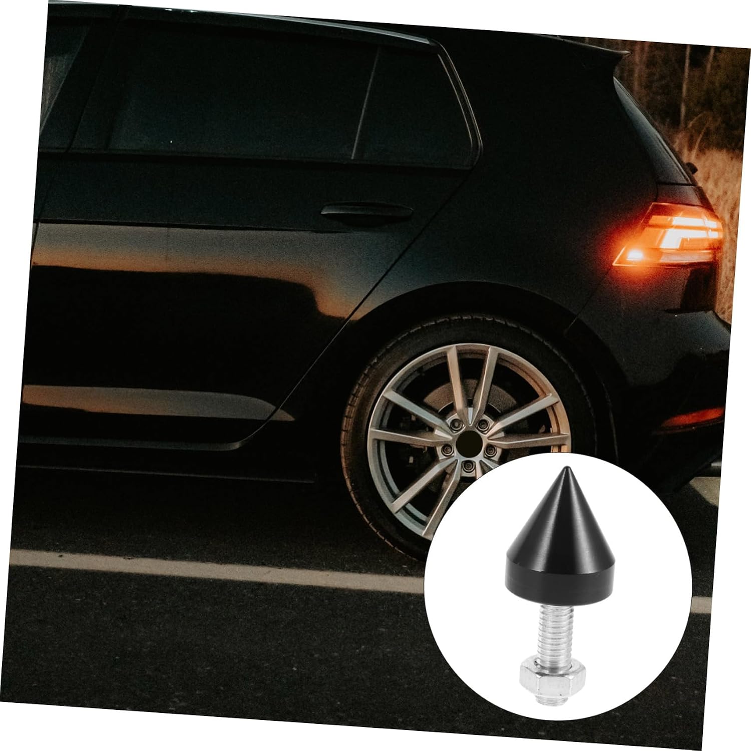 Auto License Plate Fasteners Kit Durable Anti-Theft Screws for Car License Plates Fit Easy Installation Sturdy Material Secure Mounting