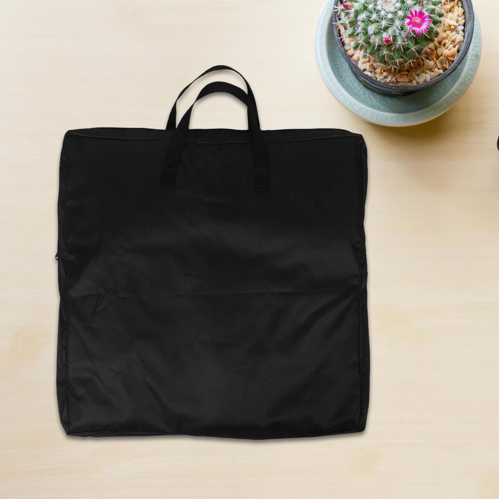 CLISPEED Étui de Transport pour Anneau Lumineux 55 Cm Noir, Paquet de Rangement Zippé pour Matériel Photo et Éclairage Photographique, Protection Renforcée Légère, pour Studio
