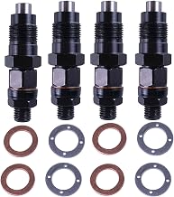23600-59325 Fuel Injector 4Pcs Compatible with Toyota HILUX HIACE 3.0 Litre 5L Diesel Engine Replace OE 093500-7490