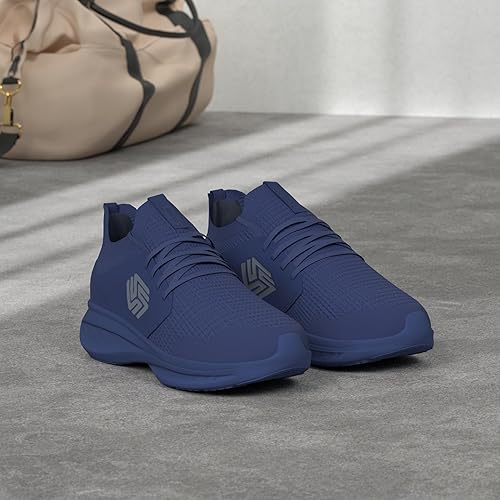 Miniatura 2 de Tenis fáciles de poner para hombre, antideslizantes, transpirables y ligeros para entrenar, caminar, correr e ir al gimnasio