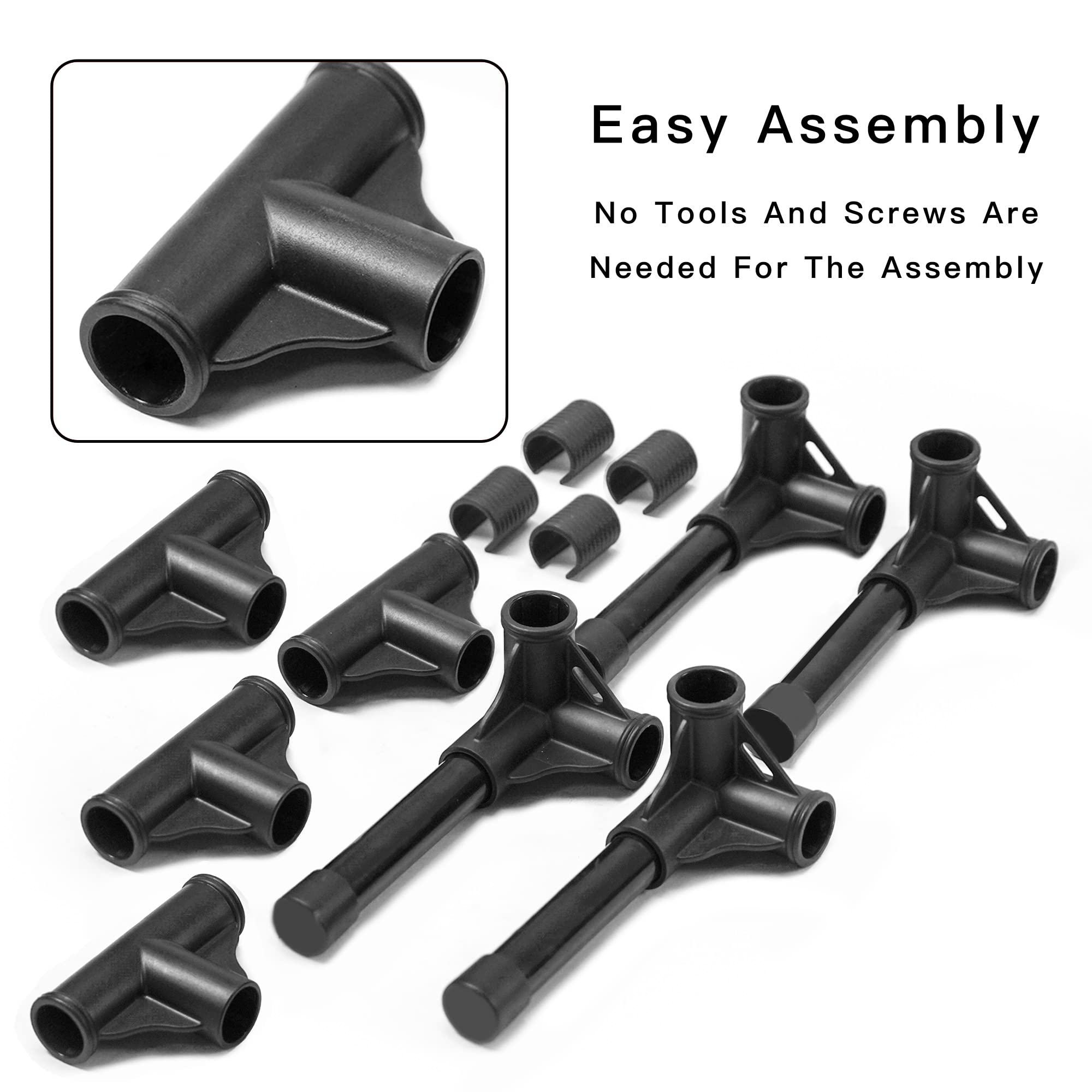 Fuzzywoozy Elevated Dog Bed, Outdoor Raised Dog Cots Beds with No-Slip Feet, Pets up to 50/70/150lbs (X-Large, Grey)