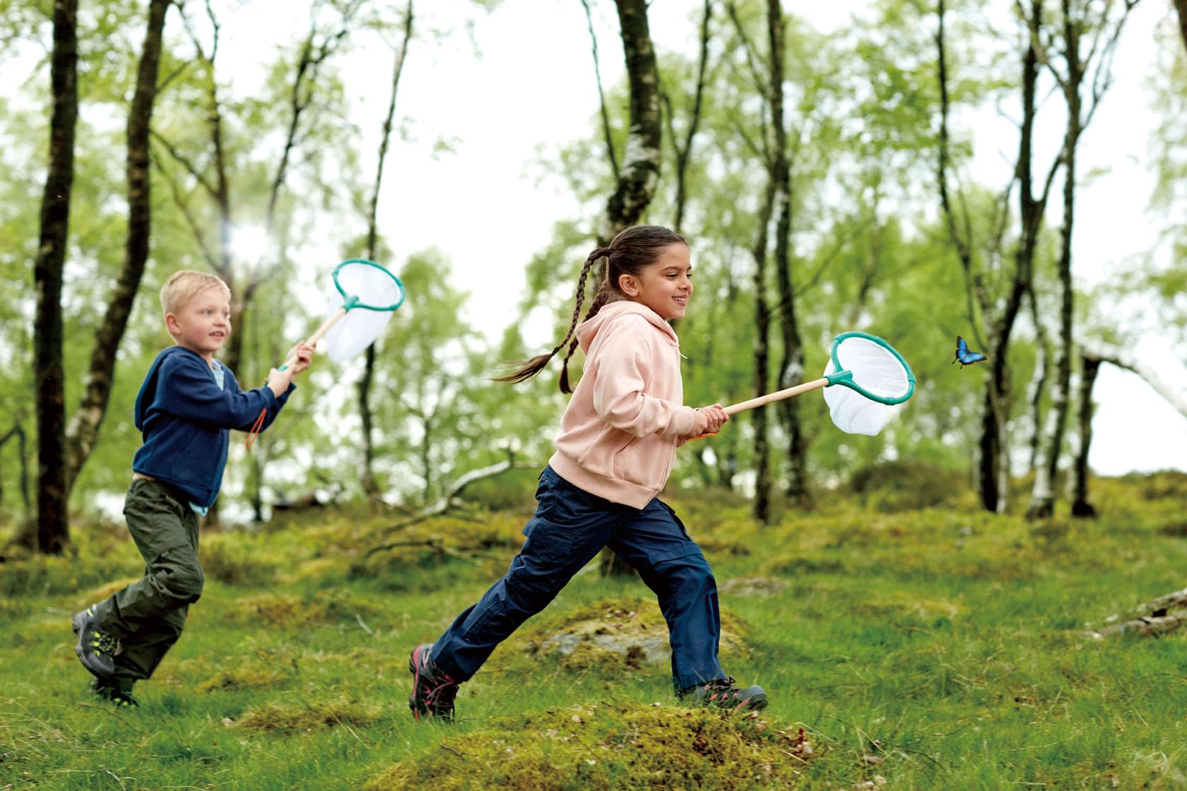 Butterfly Net, Hape Outdoor Toys, Made From Bamboo, Nature Fun. 4 years +