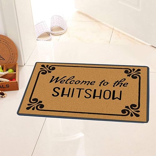 Miniatura 8 de Accssoey Audacity - Tapete divertido de bienvenida, antideslizante, divertido para exteriores, decoración de puerta delantera, divertido tapete de