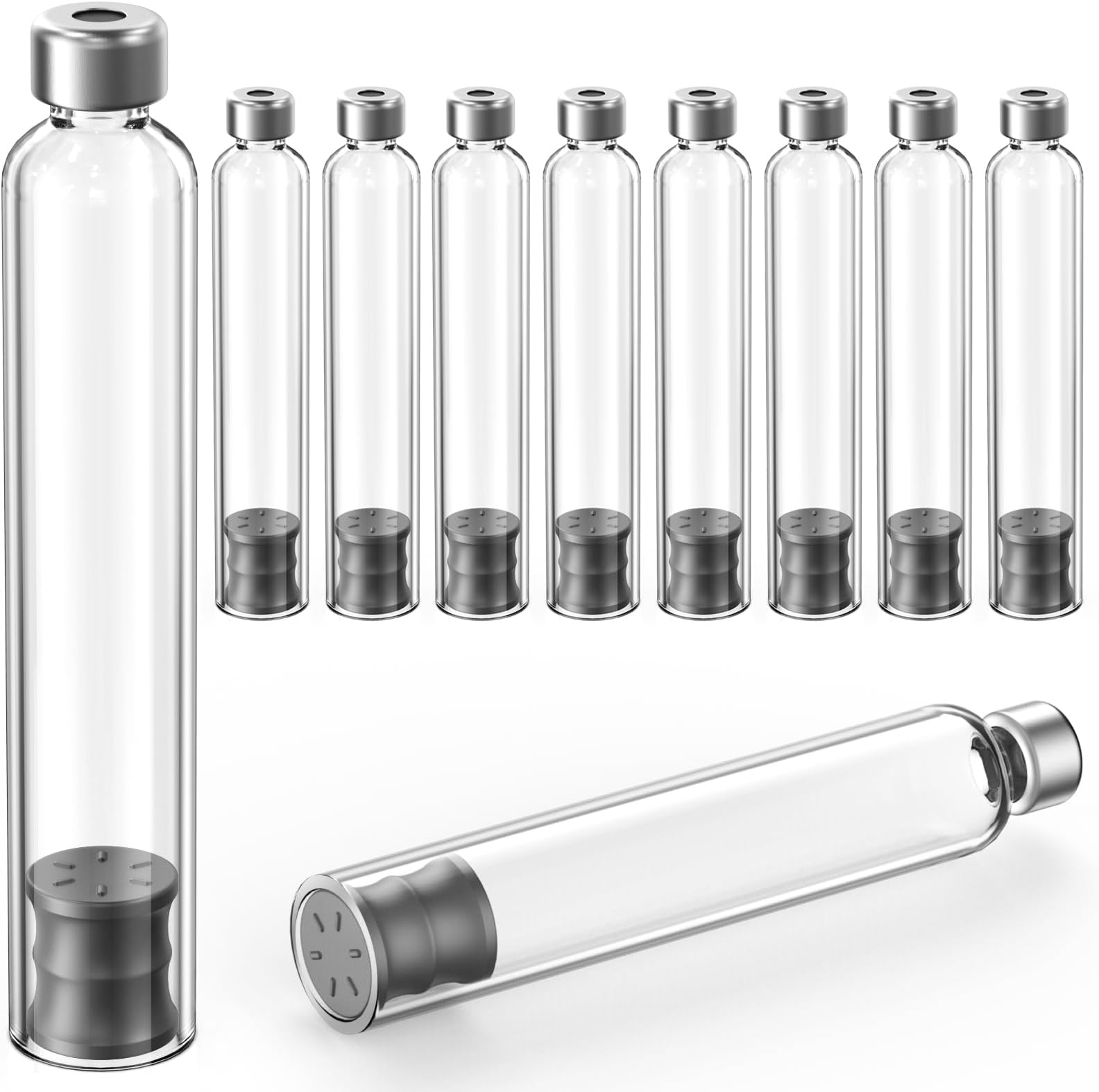 1.5ml/1.8ml/3ml/4ml Cassette Bottle Individual Packaging Universal Vials(3ml 10pcs)