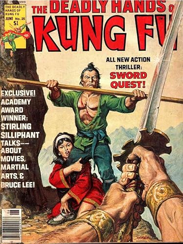 Deadly Hands of Kung Fu #25 FN  Marvel comic book  Magazine