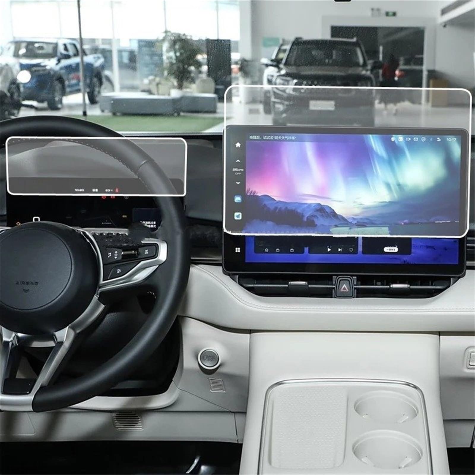 Navigation Cluster Pellicola Protettiva Per Haval H6 4th Gen 2025 2026 Protezione Dello Schermo In Vetro Temperato Navigazione Gps Per Accessori Di Strumento Cruscotto