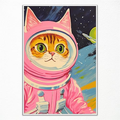 Miniatura 13 de ogyormpi Lienzo decorativo de cocodrilo de equitación de vaquera, póster retro de vaquera costera occidental, impresión artística de cocodrilo de