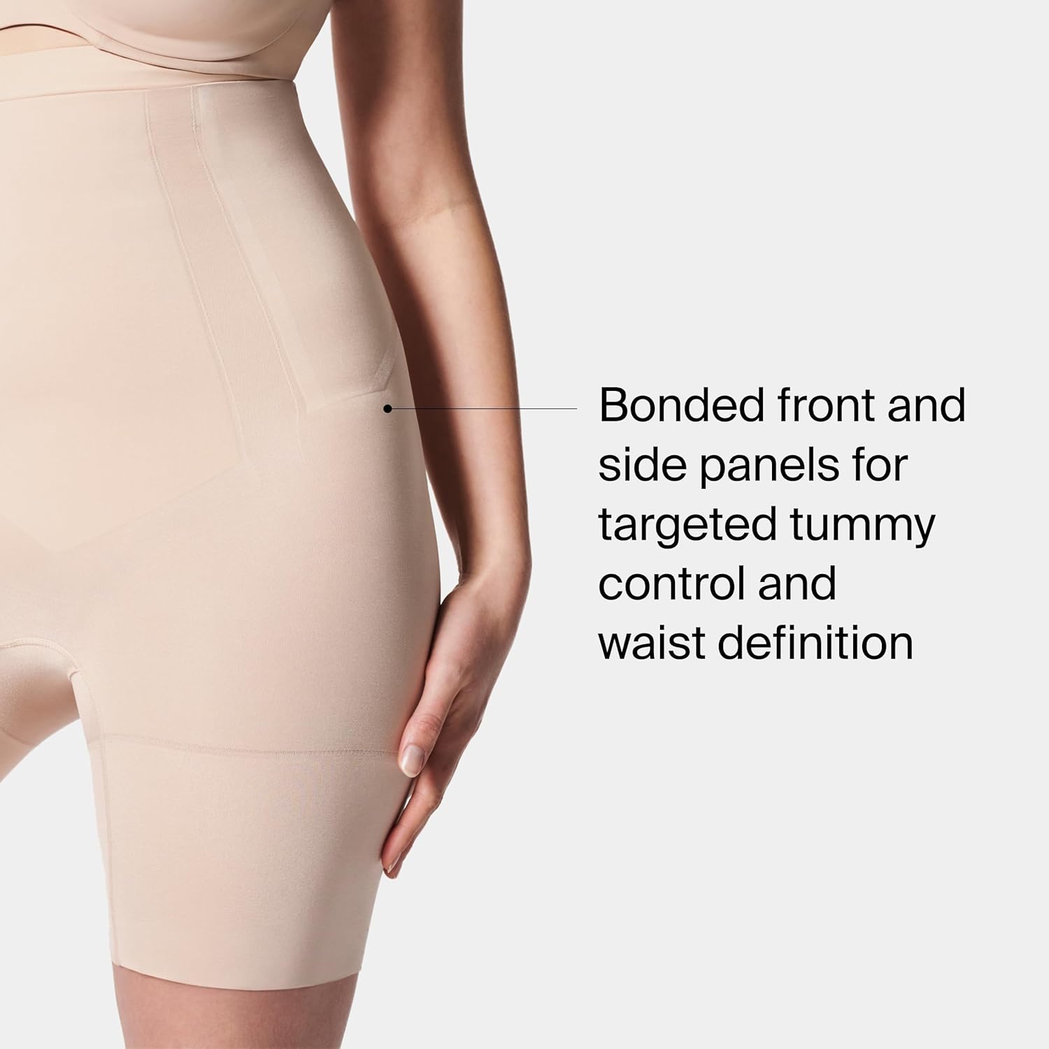 SPANX SPANXsculpt OnCore High-Waisted Mid-Thigh Short - Powerful Sculpting Shapwear for Women - Level 4 Compression - Image 3