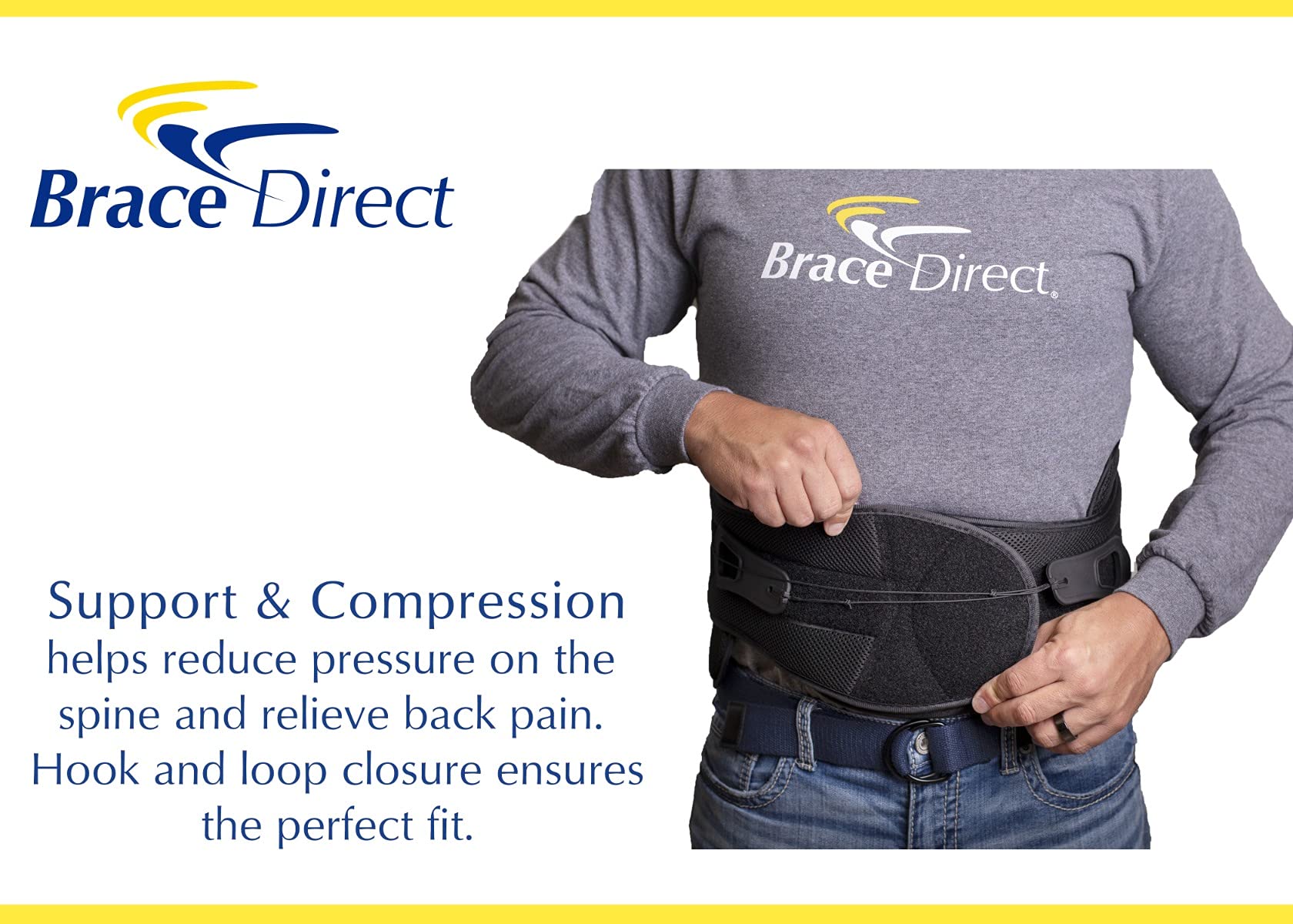VertebrAlign LSO Lumbar Lower Back Brace LSO0648 L0631 Herniated Degrative and Bulging Disc