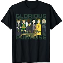 Marvel Loki Variants Alligator Loki Glorious Purpose T-Shirt Small