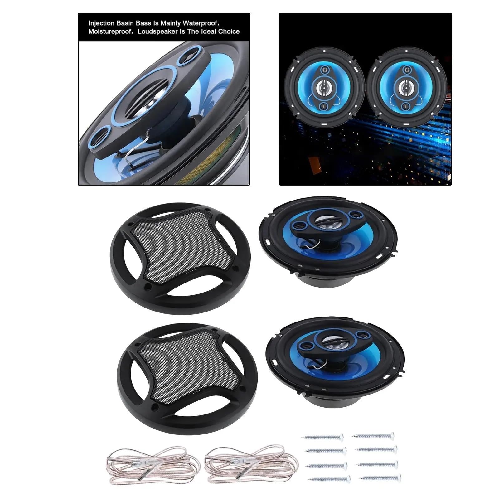 Altoparlanti coassiali da 2 pezzi Tweeter Speakers Car