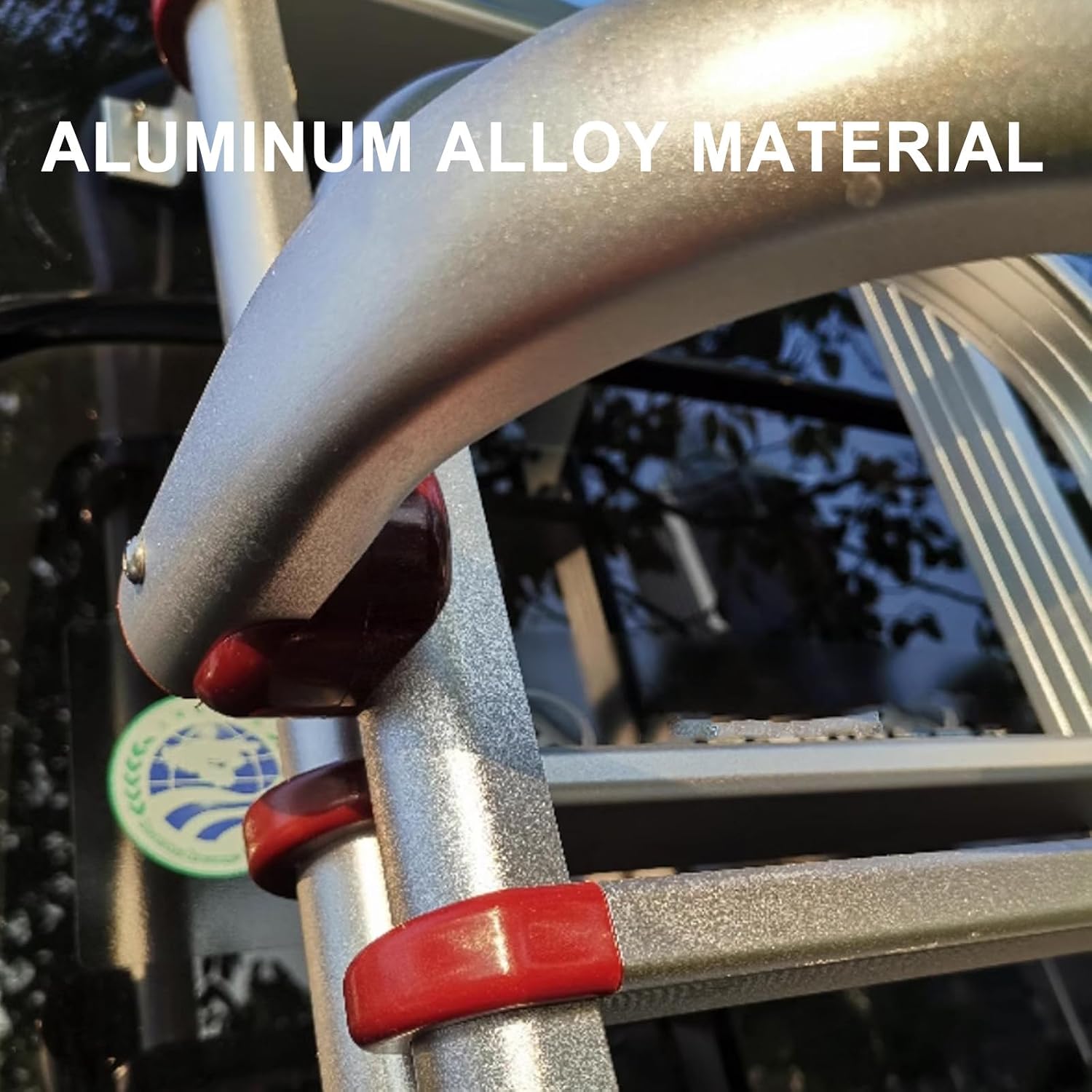 Universal RV Ladder, Outdoor Telescopic Folding Ladder, Aluminium Alloy Climbing Ladder, 182CM Foldable Exterior Motorhomes Ladder