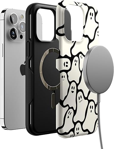 Vista 978 de Casely - Funda para iPhone 14 Pro Max, Viva La Vida, Frida Kahlo Floral Collage, compatible con MagSafe 10 Frida Kahlo Viva La Vida Collage