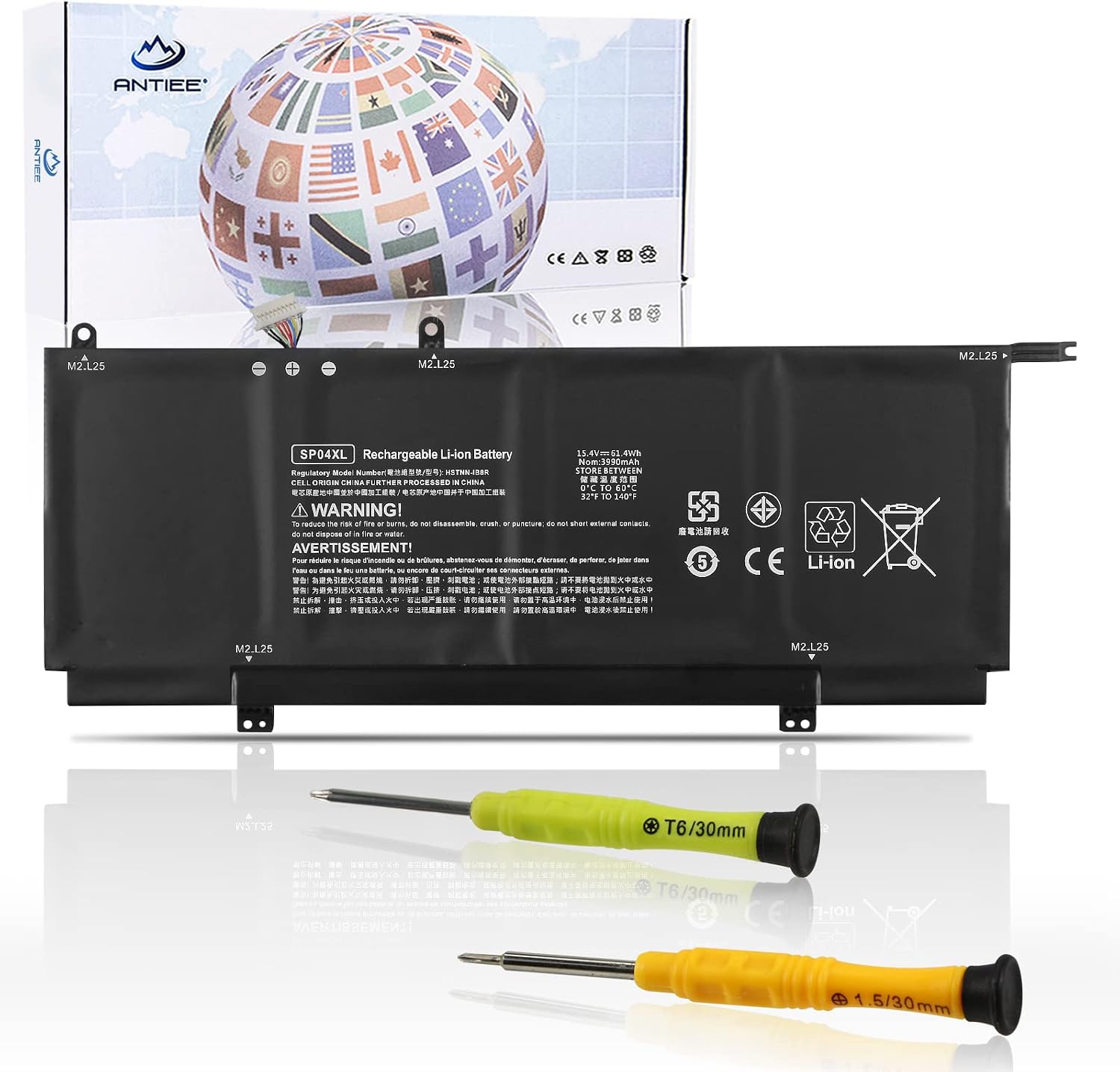 Batterie D'occasion Pour HP Chromebook X360 13C - Référence DK04XL / L93531-2C2