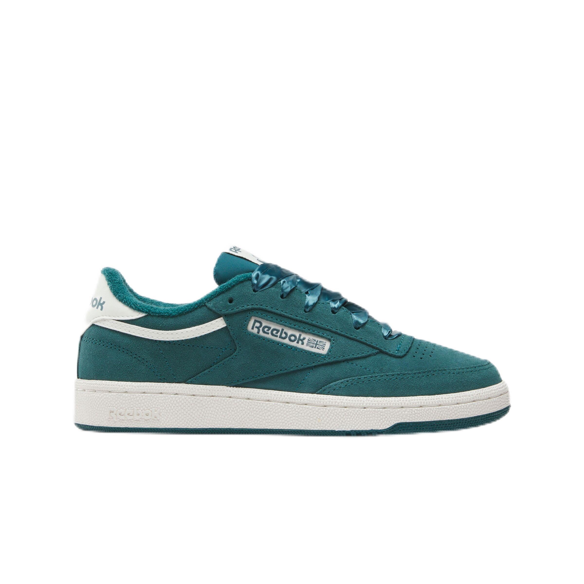 Reebok Donna Club C 85 Sneaker, RETROTEAL/Chalk/Chalk, 37 EU, Retroteal Chalk Chalk, 37 EU
