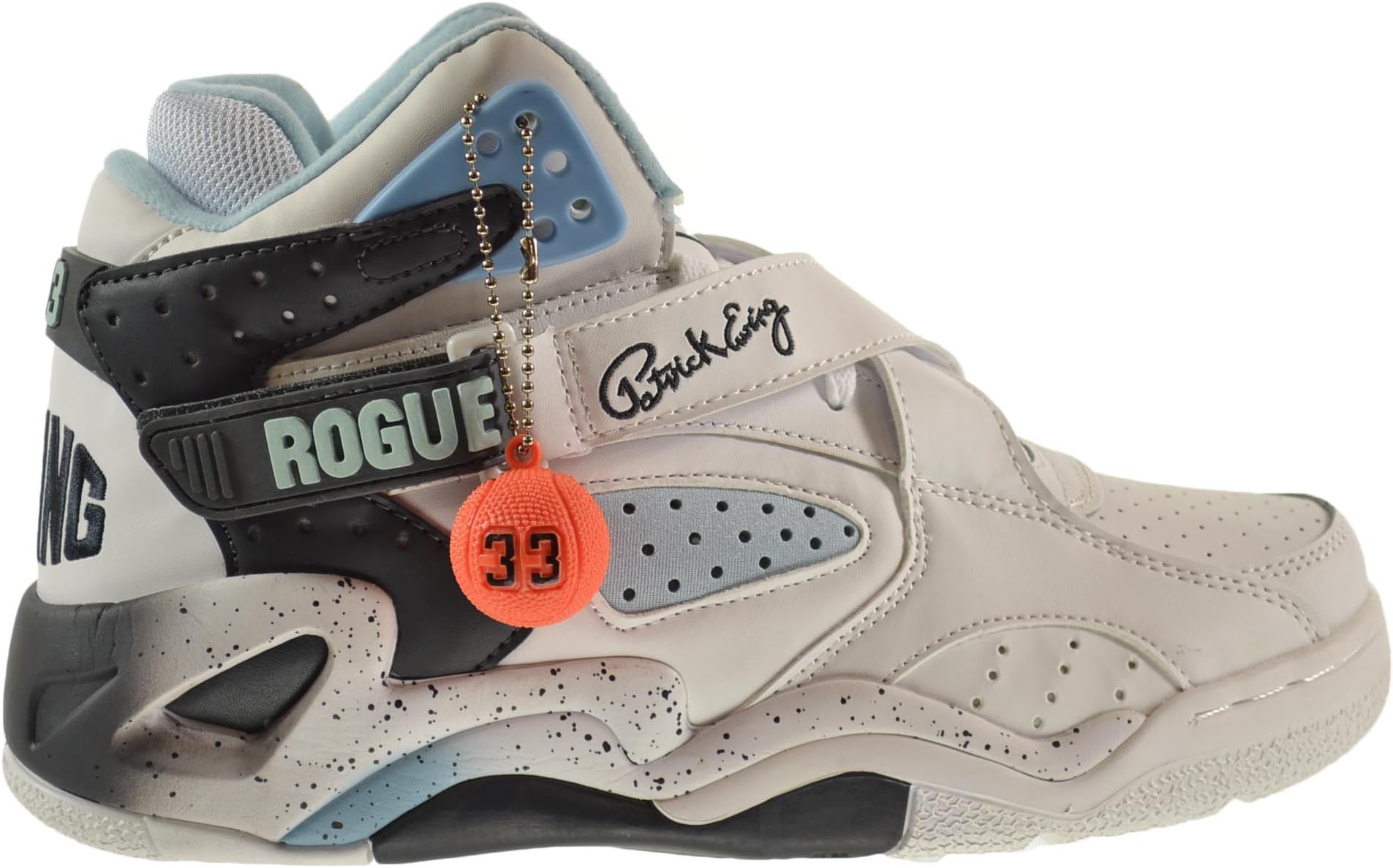 "Ewing Rogue Mens' Shoes White/Shadow/Dream Blue 1ew90102-161 (9 D(M) US)