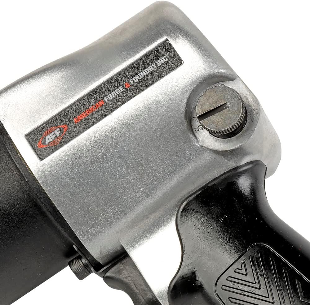 AFF 1/2" Square Drive Air Pneumatic Impact Wrench, 7,000 RPM, 7" OAL, 7660