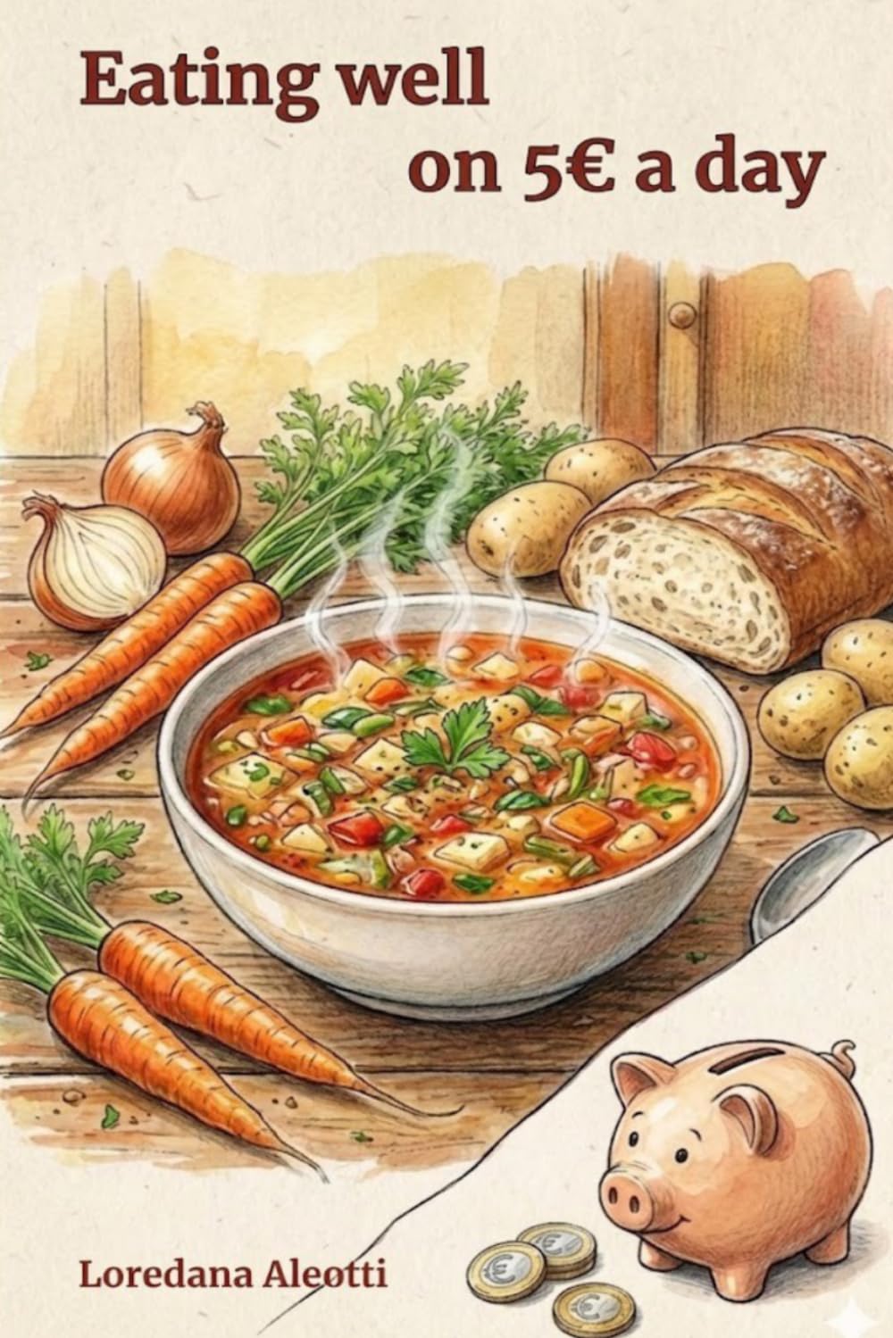 Eating Well on 5€ a Day: A 14-Day Budget Meal Plan with Cheap, Healthy Recipes and Ready-to-Use Shopping Lists (Stress-Free Dining)
