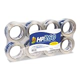 Duck 0007424 HP260 Packaging Tape, 1.88-Inch x 60yds, 3-Inch Core, Clear, 8/Pack – view 1
