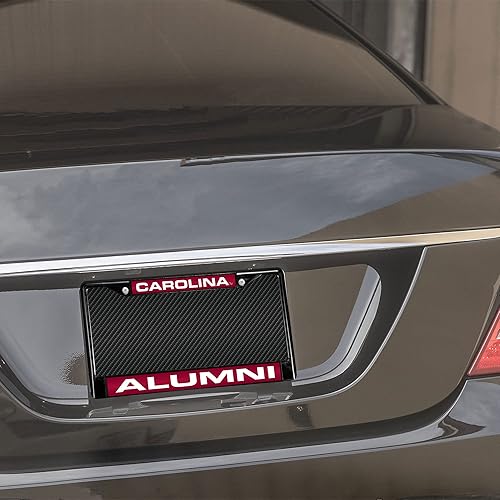 Miniatura 178 de Rico Industries NCAA Black Laser Cut Chrome Frame 12" x 6" Black Laser Cut Chrome Frame - Car/Truck/SUV Automobile Accessory