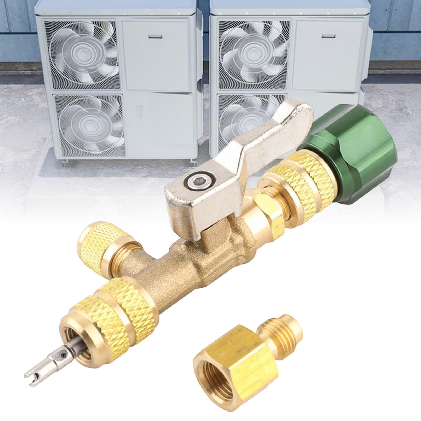 Extractor de Núcleo de Válvula de Aire Acondicionado HS1430, Herramienta de Reparación de Cambio Rápido, Resistente Y Fácil de Transportar para Máquin