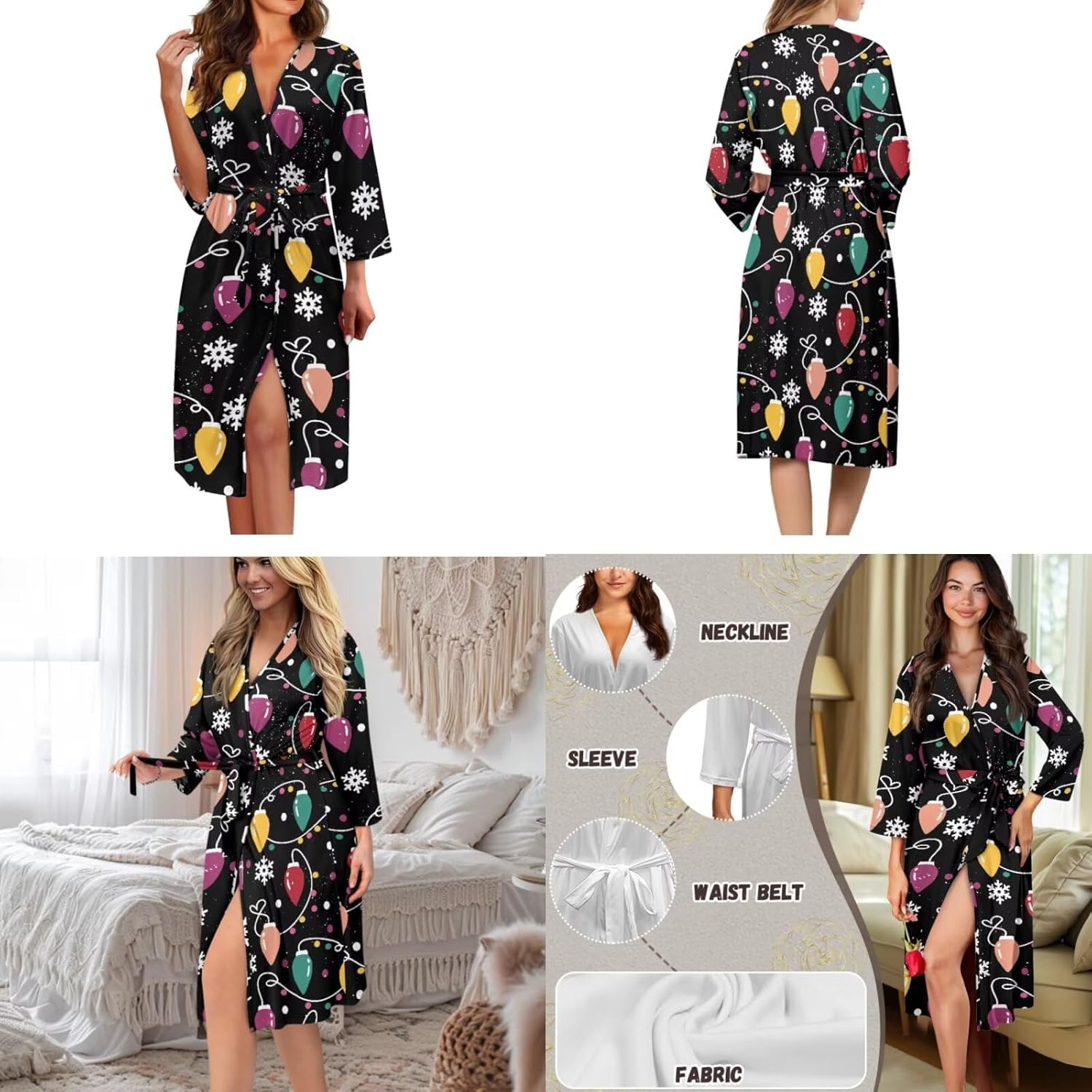 Christmas Couple Pajamas His and Her Pajamas for Couples Set Comfortable Pjs