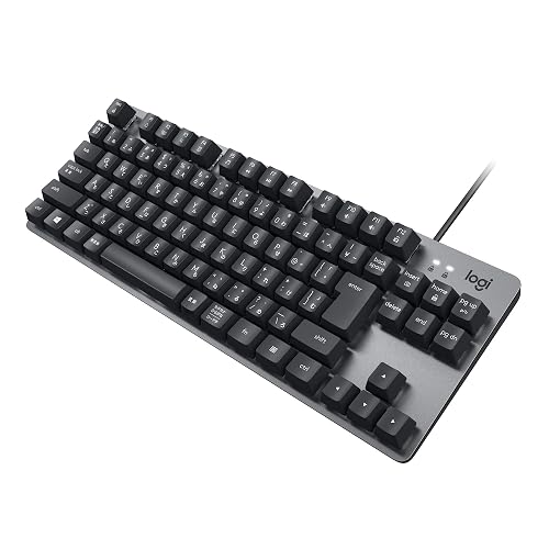 ロジクール K835GPR メカニカルキーボード（赤軸/TKL）
