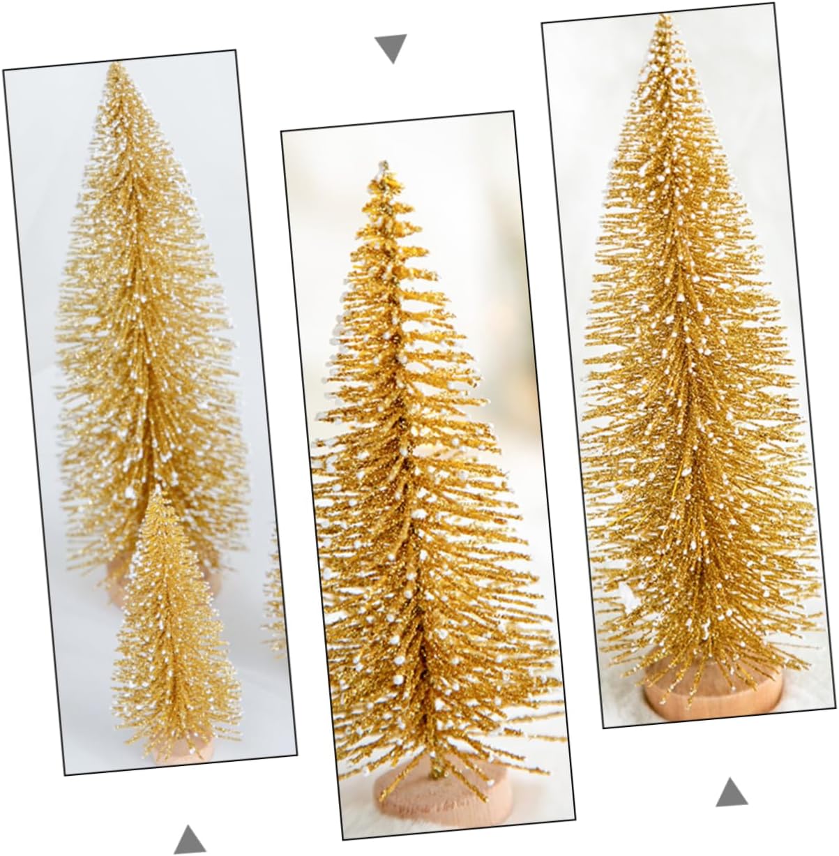 STOBAZA 96pcs Christmas Tree Ornament Set Creative Pine Tree Desktop Decor for Festive Table Decoration Holiday for Family and Friends