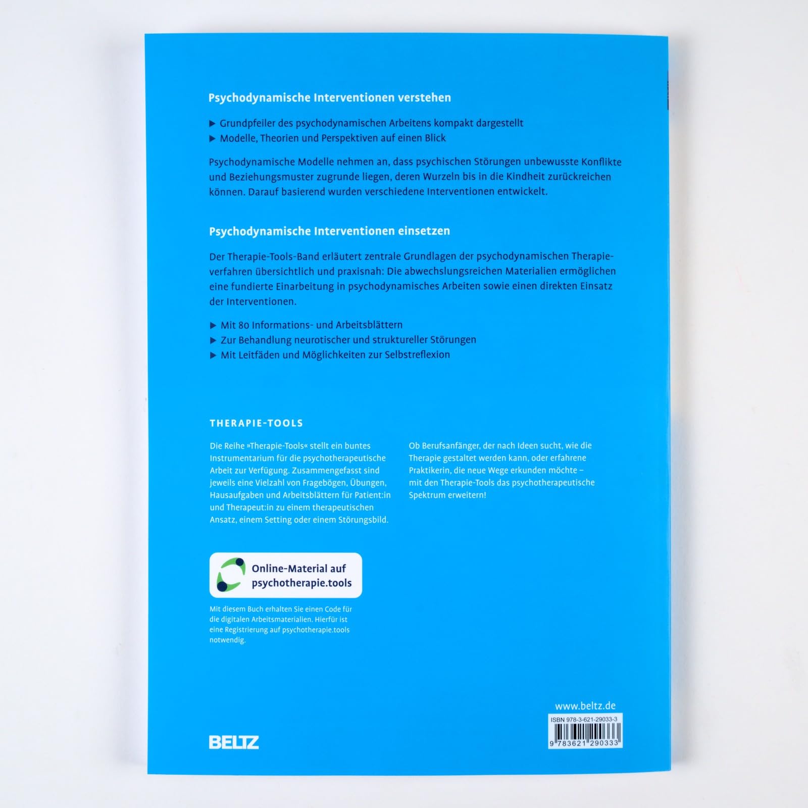 Therapie-Tools Psychodynamische Interventionen: Mit Online-Material