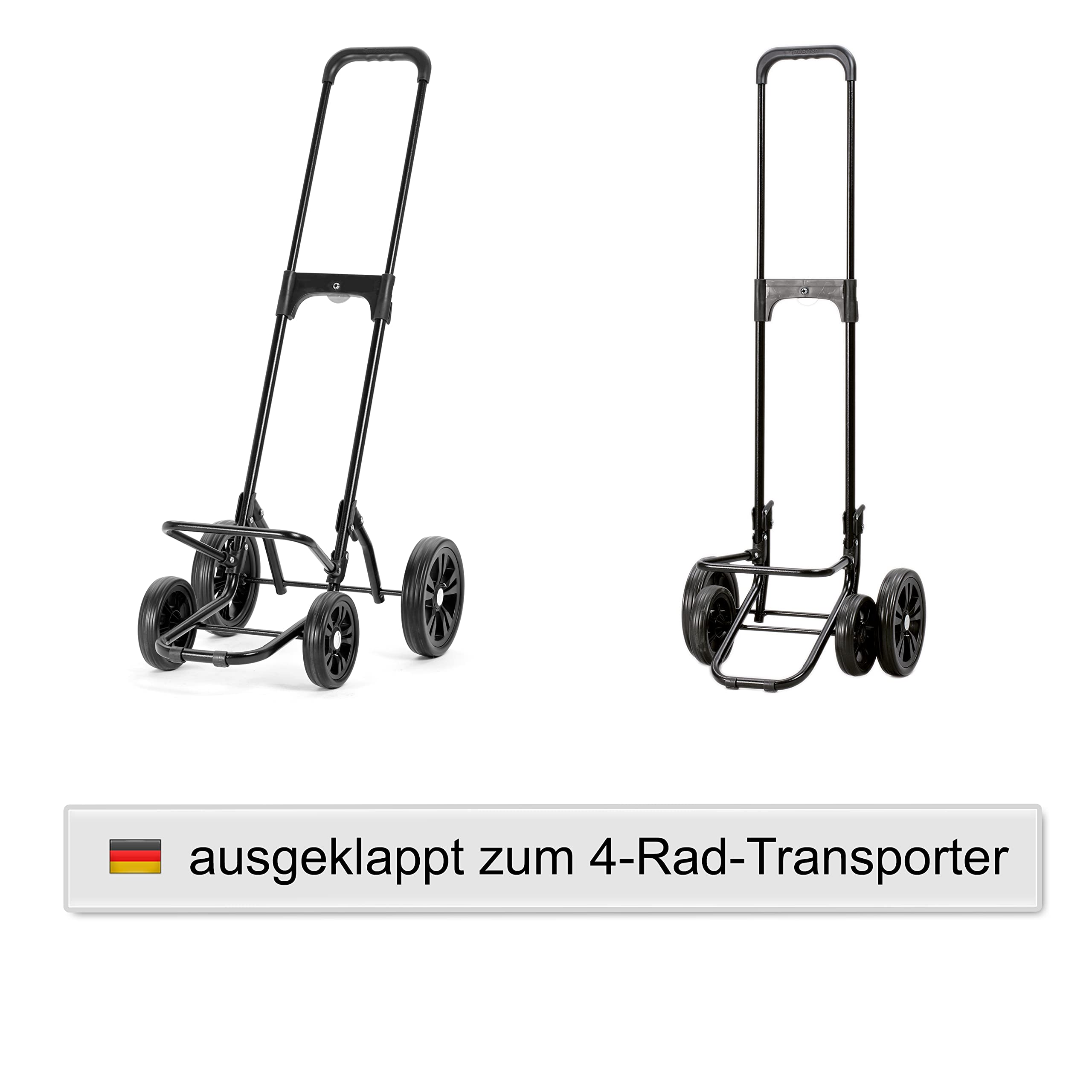 ANDERSEN Einkaufstrolley - Quattro Shopper Senta 2.0 schwarz