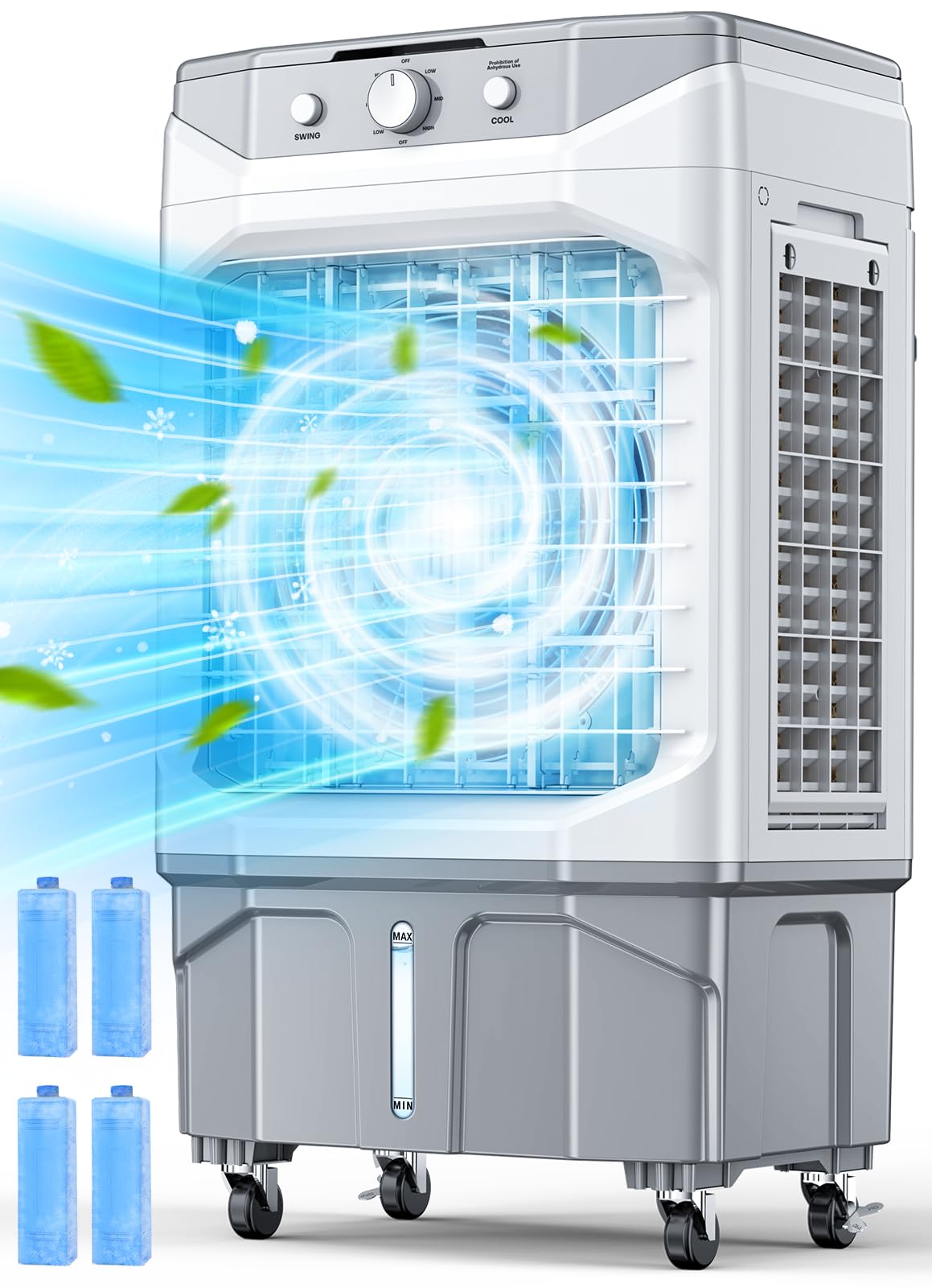 See full amazon price history chart for HIFRESH Air Cooler for Home, Silent Cooler with 20L Ice Chamber, 3 Speeds & Cooling Mode, 3-Side Antibacterial Honeycomb Pads, 4 Ice Packs, Powerful Throw, 70° Swing Air Cooler for Room Cooling HIFRESH Air Cooler for Home, Silent Cooler with 20L Ice Chamber, 3 Speeds & Cooling Mode, 3-Side Antibacterial Honeycomb Pads, 4 Ice Packs, Powerful Throw, 70° Swing Air Cooler for Room Cooling (B0CN8NXKGD) Amazon Price History, Amazon Price Tracker